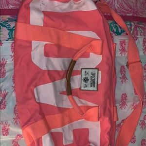 VS Pink Duffel Bag